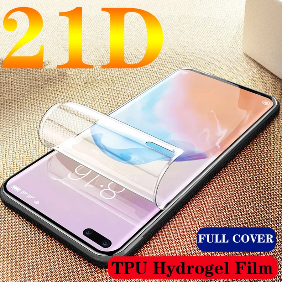 Гидрогелевая пленка на переднюю и заднюю панель для Huawei Honor Play4 4T Pro 9A 9C Защитная