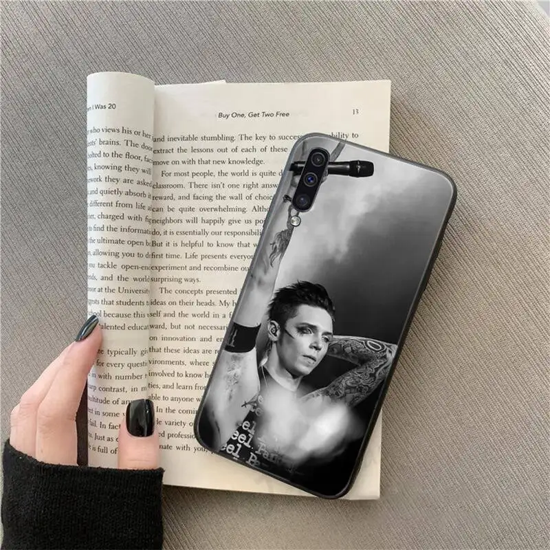 

Andy Biersack Veil Brides BVB Phone Case For Samsung galaxy S 9 10 20 A 10 21 30 31 40 50 51 71 s note 20 j 4 2018 plus