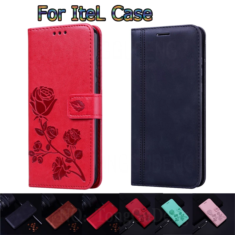 

Phone Cover For Itel Vision 1 Pro Plus Case Flip Wallet Leather Book For Funda Itel P36 S16 Pro Case Hoesje Bag
