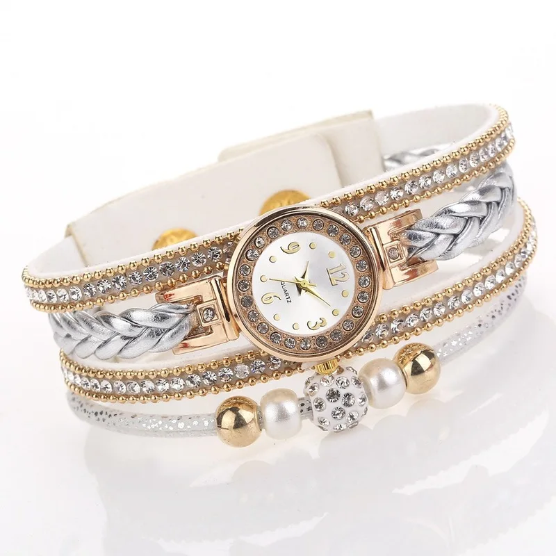 High Quality Beautiful Fashion Women Bracelet Watch Ladies Watch Casual Round Analog Quartz Wrist Bracelet Watch For Women Clock