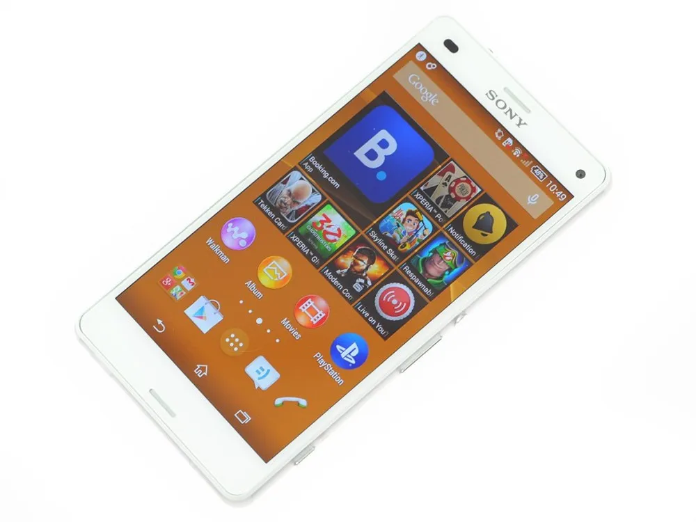 Разблокированный мобильный телефон sony Xperia Z3 Compact D5803 4G LTE 2 Гб ОЗУ 16 Гб ПЗУ 4,6 дюйма NFC