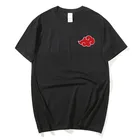 Футболка Мужскаяженская оверсайз с принтом облачных символов и японского аниме, 2021