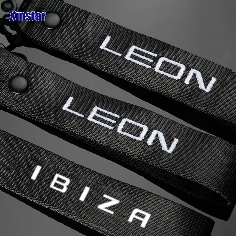 Новейший дизайн нейлоновое автомобильное кольцо для ключей Leon Ibiza Tribe Ronda Exeo Cordoba