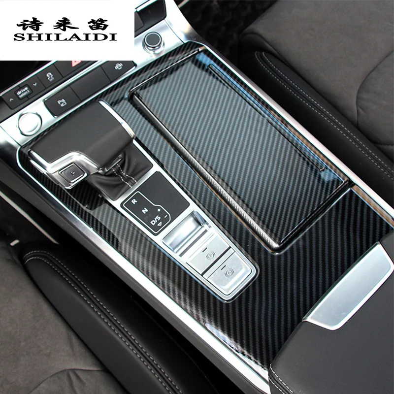 Стайлинг автомобиля держатель стакана для воды из углеродного волокна панель