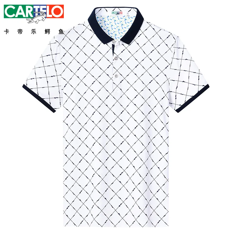 DZYS Мужская рубашка поло мерсеризованная хлопковая для мужчин 3061 | одежда