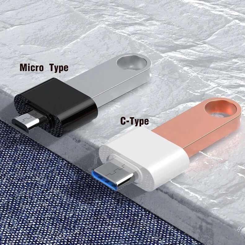 U Disk 16GB 32GB 64G 128G USB Flash Drive USB2.0 Storage Card Smartphone Cellphone U-disk Creative Gift Connect | Электроника