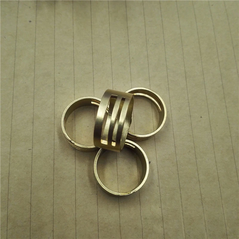 

4pcs 19*8mm DIY Raw Brass Jump Ring Opening Closed Finger Tool for Jewelry Making Tool Accessories