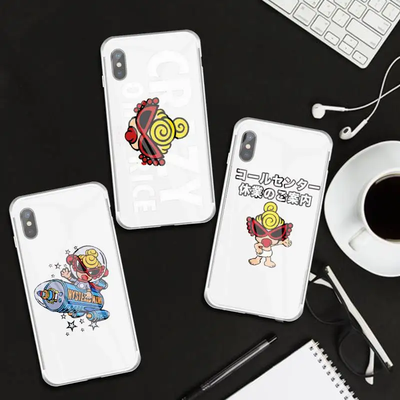 

Magazine Hysteric Mini Phone Case Transparent Case For IPhone 6 6s 7 8 Plus X Xs Xr Xsmax 11 12 Pro Promax 12mini