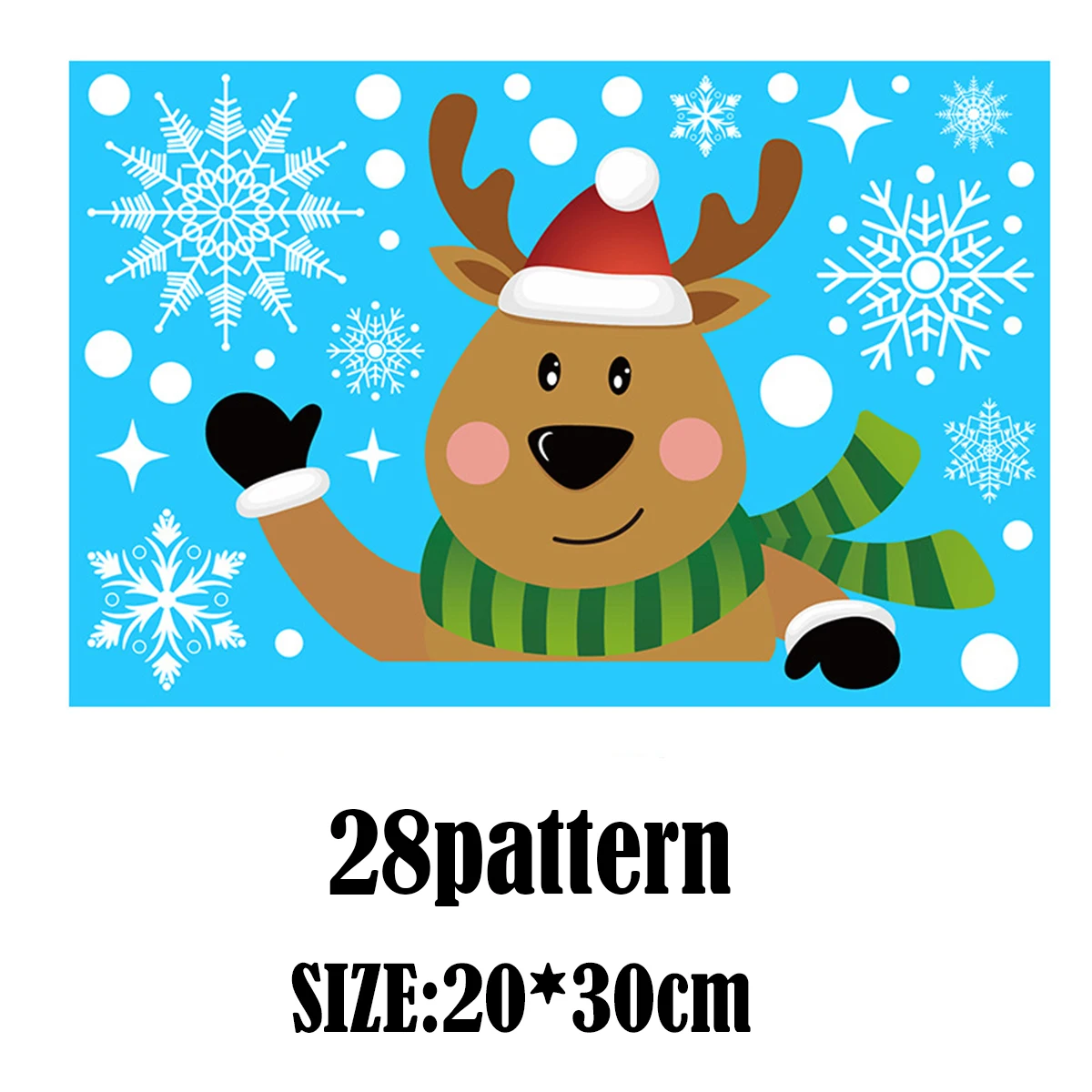 Счастливая фотография снеговик лось рождественская елка Рождественский Декор