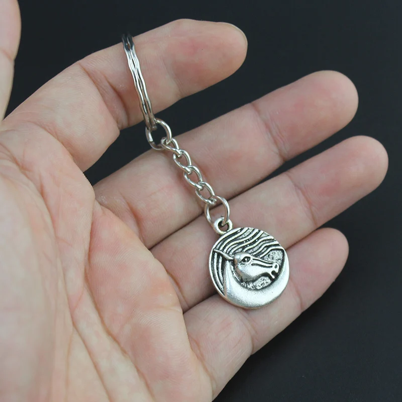 Hapiship женские/мужские Модные Винтажные брелки ручной работы в виде черепа слона