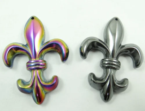 Натуральный кварц хрусталь титана гематит ручная работа якорь самодельный кулон