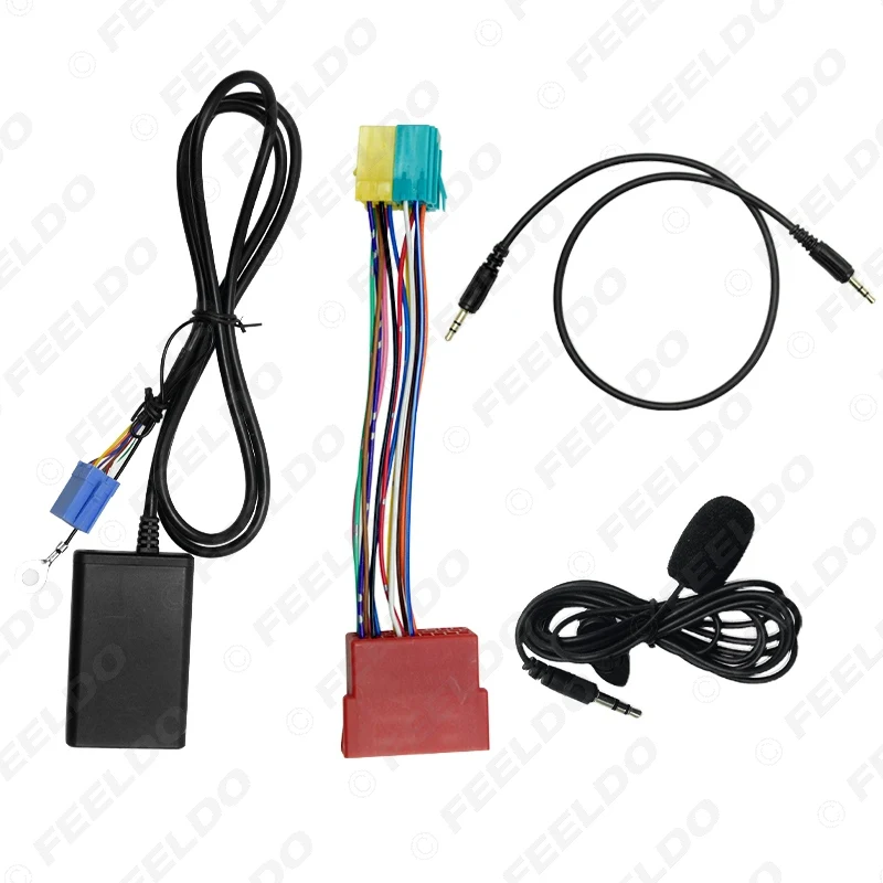 Автомобильный цифровой медиаплеер FEELDO USB/AUX/MIC/Bluetooth для Volkswagen/Audi/Skoda/Seat (1990-х ~ 2000-х) |