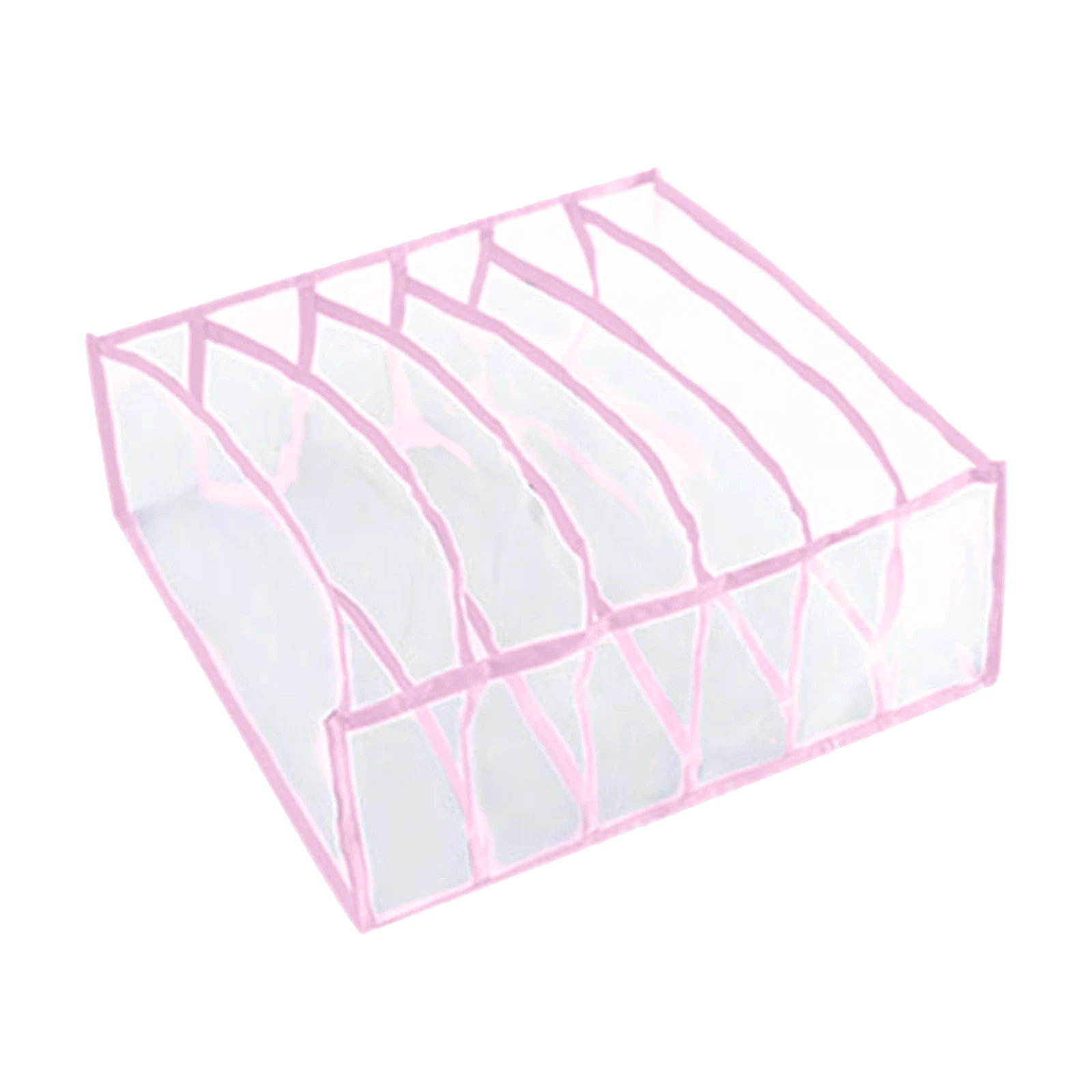 6 Gripes Foldable Drawer Organizer Underwear Bra Sock Ties Scarf Storage Box Close Basket Bins Container | Дом и сад