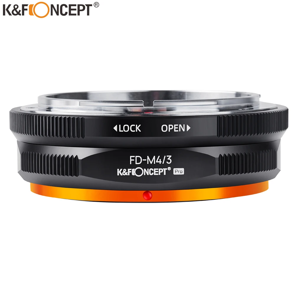 K & F CONCEPT FD-M4/3 FD Lens to M43 MFT Camera mount Adapter для Canon M4 3 Olympus PEN и Panasonic Lumix s | Электроника