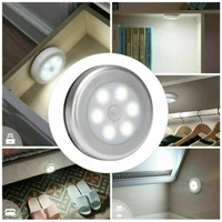 6 leds motion sensor light warm white cool white night light for cabinet stair drawers table lighting lamp wireless led lights