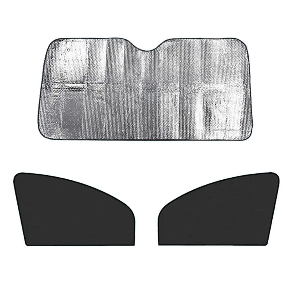 Автомобильная шторка для окон Солнцезащитная на лобовое стекло передняя и