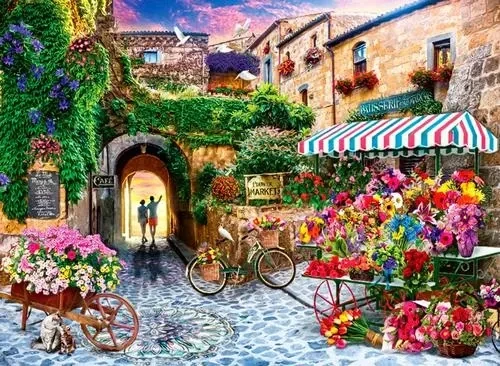 

Diamond Painting Landscape Flower 5d Diy Mosaic Full Square Round Drill Diamant Of Rhinestone Daimond Embroidery Pictures