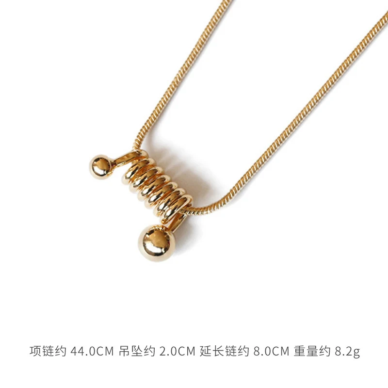 

TOSAKO Necklace Gold Color Wedding Pendants For Women Geometric Minimalism