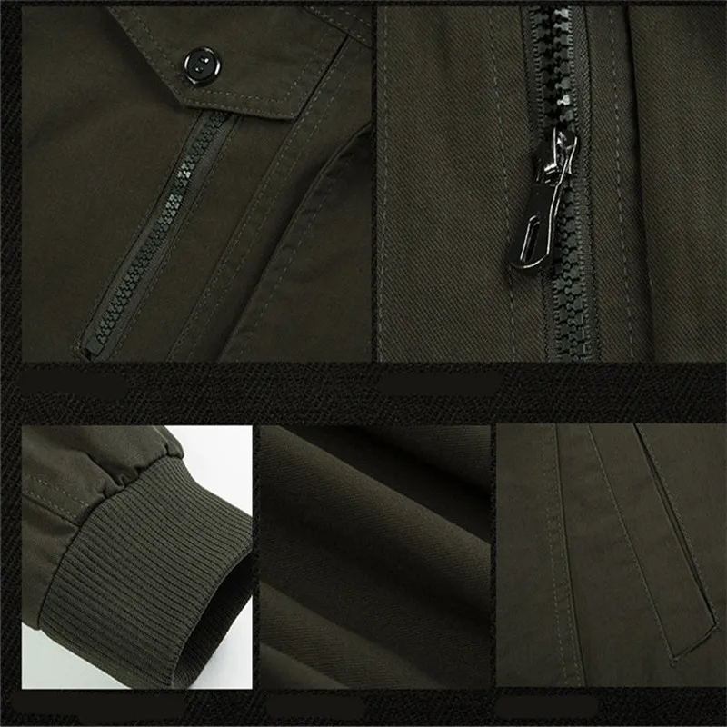 Мужская куртка в стиле милитари зимняя хлопковая армейская мужская пилота