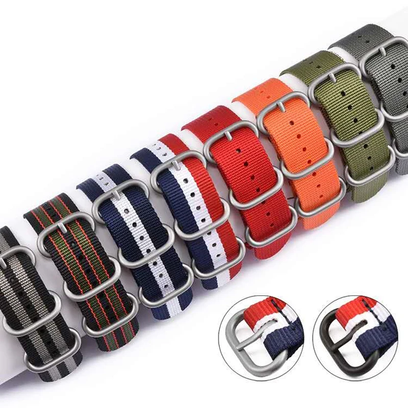 Нейлоновый ремешок для наручных часов 22 мм ремешком nato Samsung Gear 2 R380 / Neo 380 Live