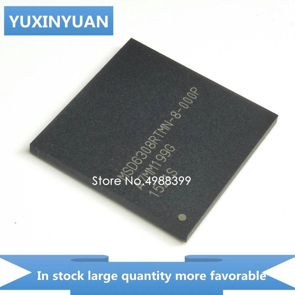 YUXINYUAN 1 шт. MSD6308RTMN-8-000P MSD6308RTMN 8 000P MSD 6308RTMN BGA в наличии | Электронные компоненты и