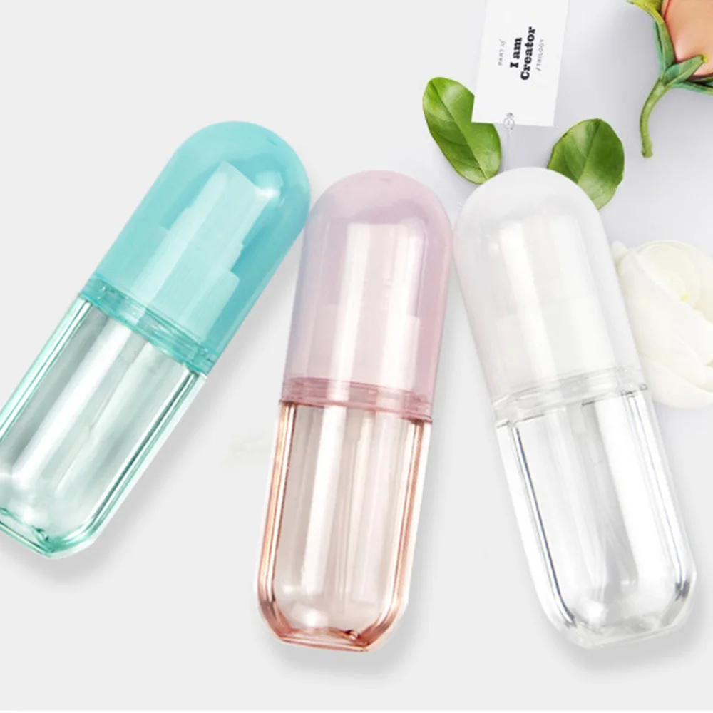 40ml Summer Spray Sunscreen Lotion Toner Remover Water Bottle Cosmetic Bottle Portable Plastic Makeup Tools