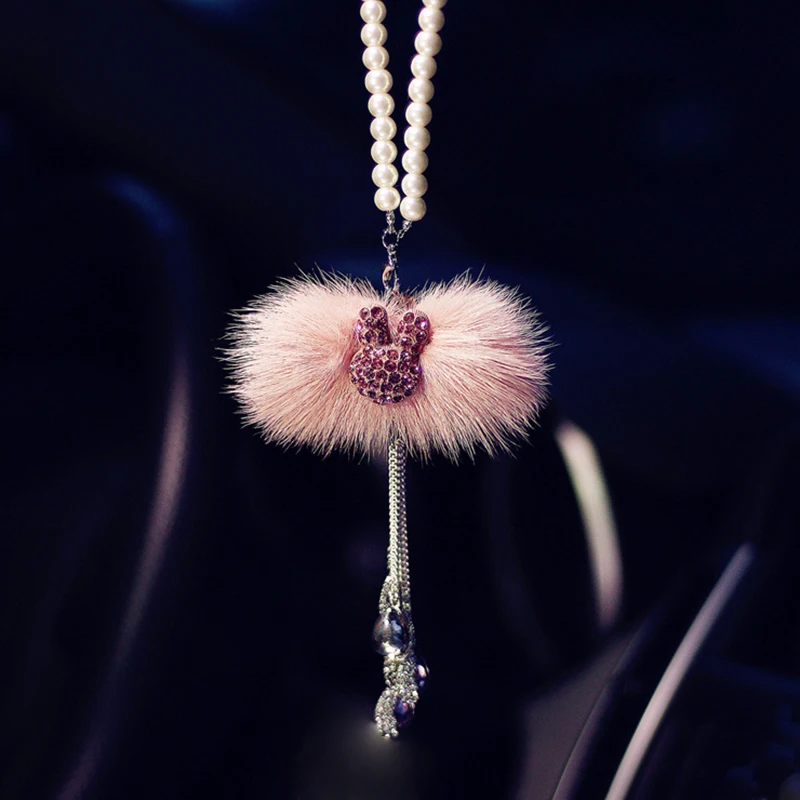 Стразы искусственная кожа роскошный интерьер автомобиля подвесные аксессуары