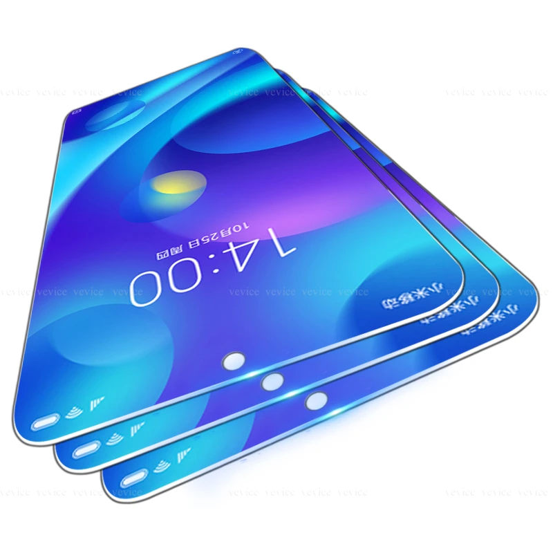 3 шт. 9H защитные Противоударные Защитные пленки для Xiaomi CC9 Pocophone F1 Play Mi 9T A3 Redmi K20