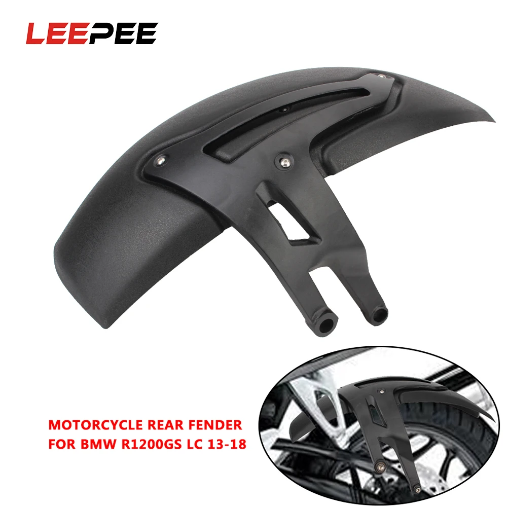 

LEEPEE Mudguard Motorbike Parts Black Tire Hugger Splash Guard Motorcycle Rear Fender For BMW R1200GS LC 13-18