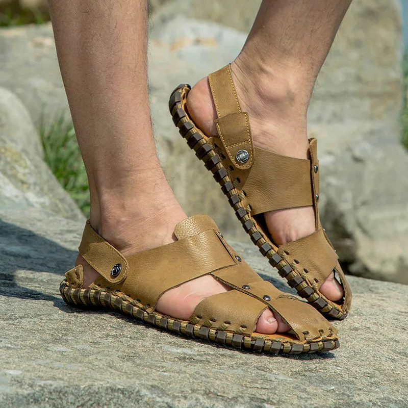 

Men's Flip Flops Sandals Sandalias Hombre Verano Deportivas Zandalias Sandals Outdoor Transpirables Rubber Men Playa