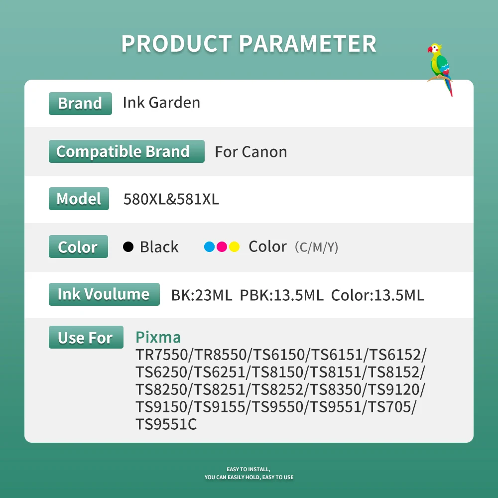 Картридж для принтера Canon PIXMA TS9550 TS9551 TS705 TS9551C TR7550 TR8550 | Компьютеры и офис