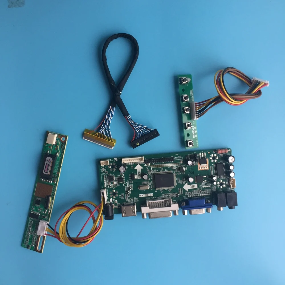 

kit for LP171WX2-TLB2 M.NT68676 HDMI Screen 17.1" DVI VGA Controller board LED LCD display Panel 1440×900 30pin LVDS