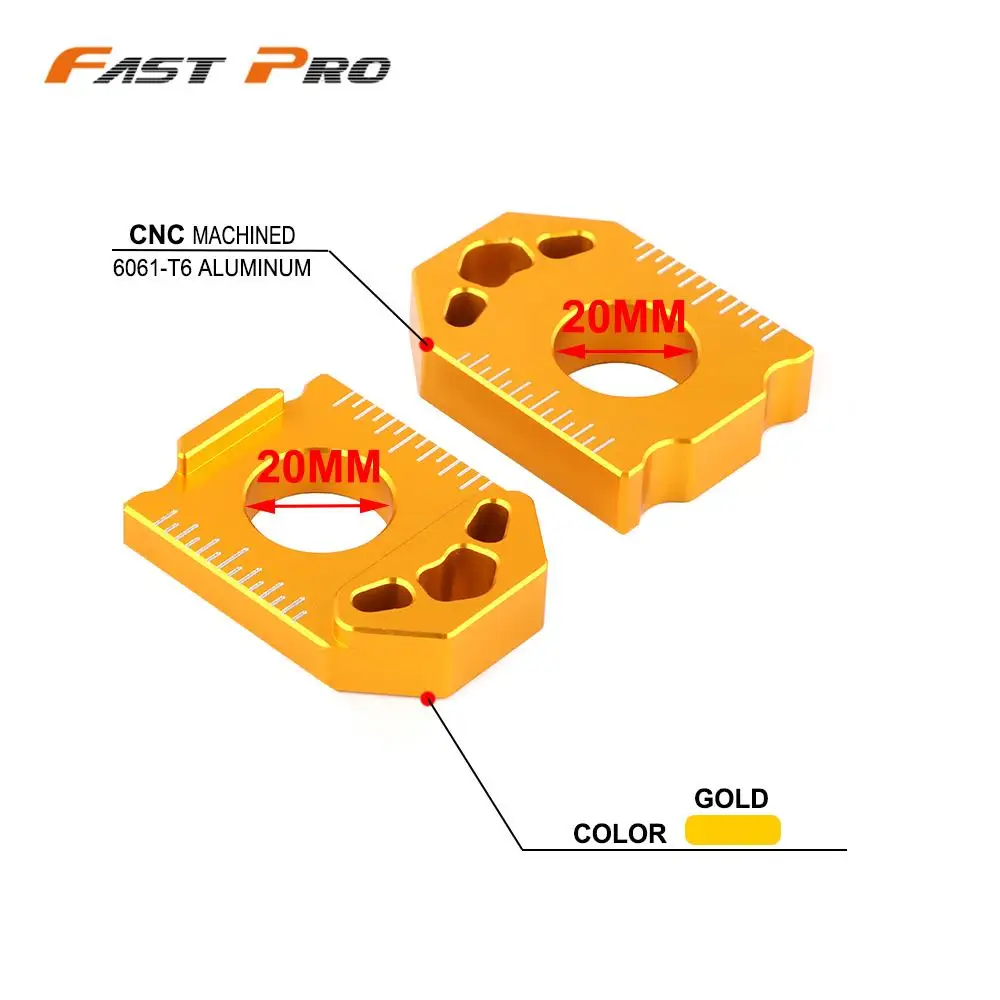 CNC Motorcycle Rear Chain Adjuster Axle Block For SUZUKI DRZ400SM DRZ 400SM 400 SM 2004-2019 | Автомобили и мотоциклы