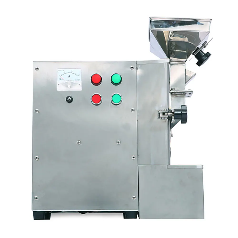 

220V Electric Peanut Grinder Commercial Grease Oily Material Crusher Automatic Sesame, Almonds, Walnuts, Pumpkin Seed Grinder