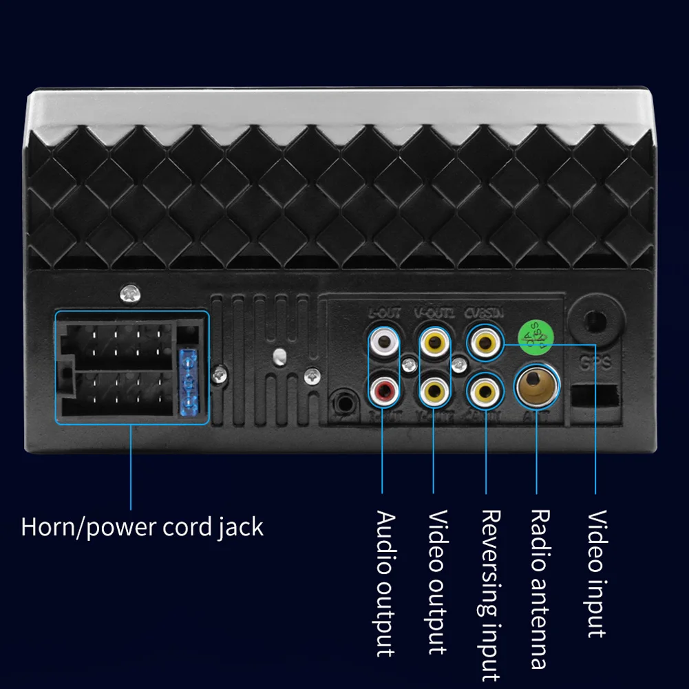 Медиаплеер 2 DIN 7in Full-HD Поддержка usb-накопителя/карты памяти/Bluetooth-Совместимость с
