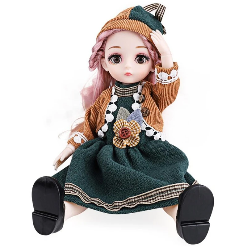

30CM Twelve Constellations 13 Movable Joints BJD Doll 1/6 With Full Outfits Wigs Shoes Makeup Collection Toys Christmas Gifts