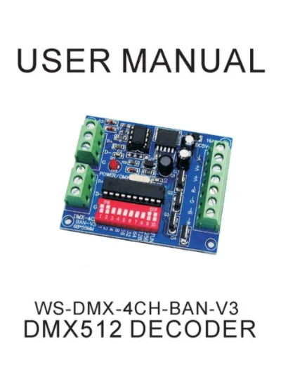 DC12V 3CH 4CH 6CH 8CH LED DMX декодер DMX512 RGB RGBW канальный контроллер DC5V-24V для SMD 5050 2835 3828