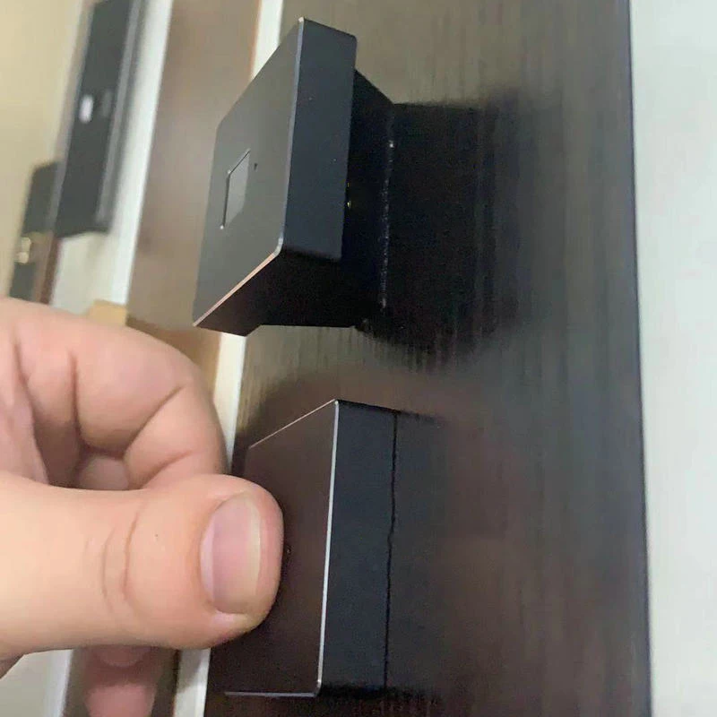 Электронный замок для шкафа умный биометрический со сканером отпечатков пальцев