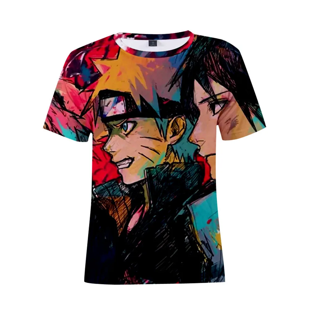 

Japan Anime T Shirt Men And Women T-shirt Cosplay Sweatshirts Kakashi Action Figure Tee Top Kids Short Sleeve Tops