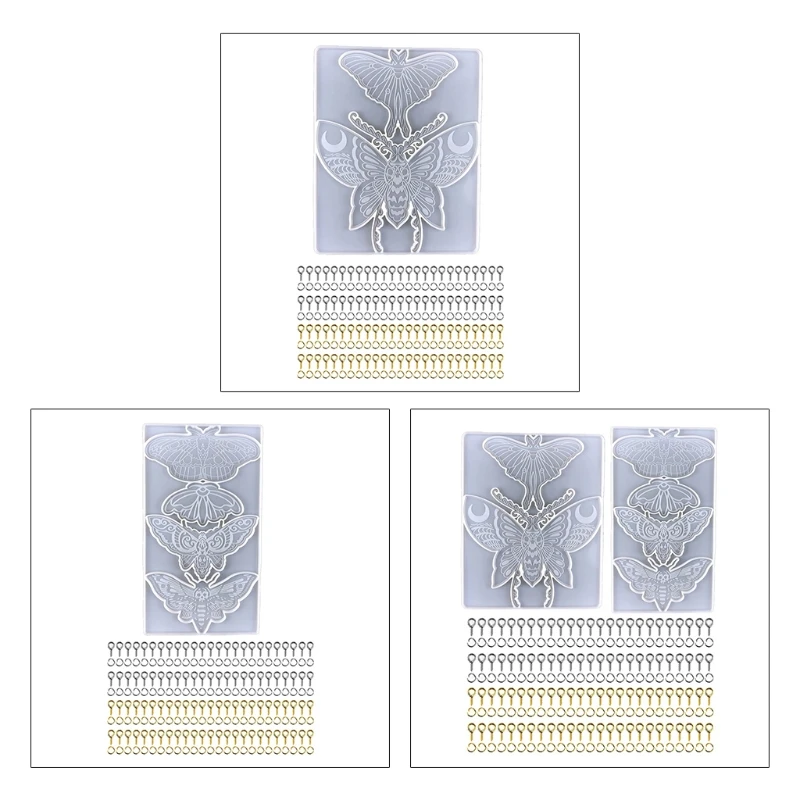 

Mini Unique Death Moth Wall Hanging Epoxy Mould for Gothic Wall Art Wall Hangings DIY Resin Home Decor