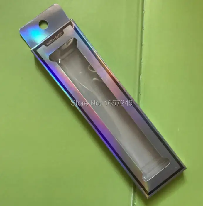 Лазерная бумажная посылка для часов Apple Watch Миланская силиконовая нейлоновая