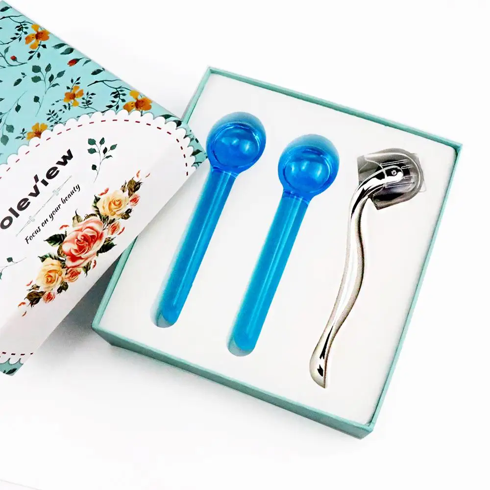 Кожа тренажерный зал ледяной шар роликовый массаж лица с дермой кожи роликовые