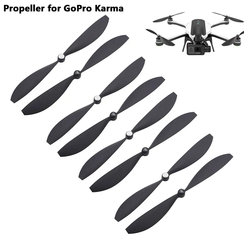 8 шт. сменный Пропеллер для GoPro Karma Drone быстросъемный реквизит самоблокирующиеся