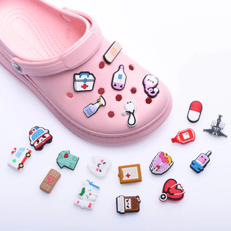 Медицинские принадлежности из ПВХ шармы для крокодиловой кожи Симпатичные