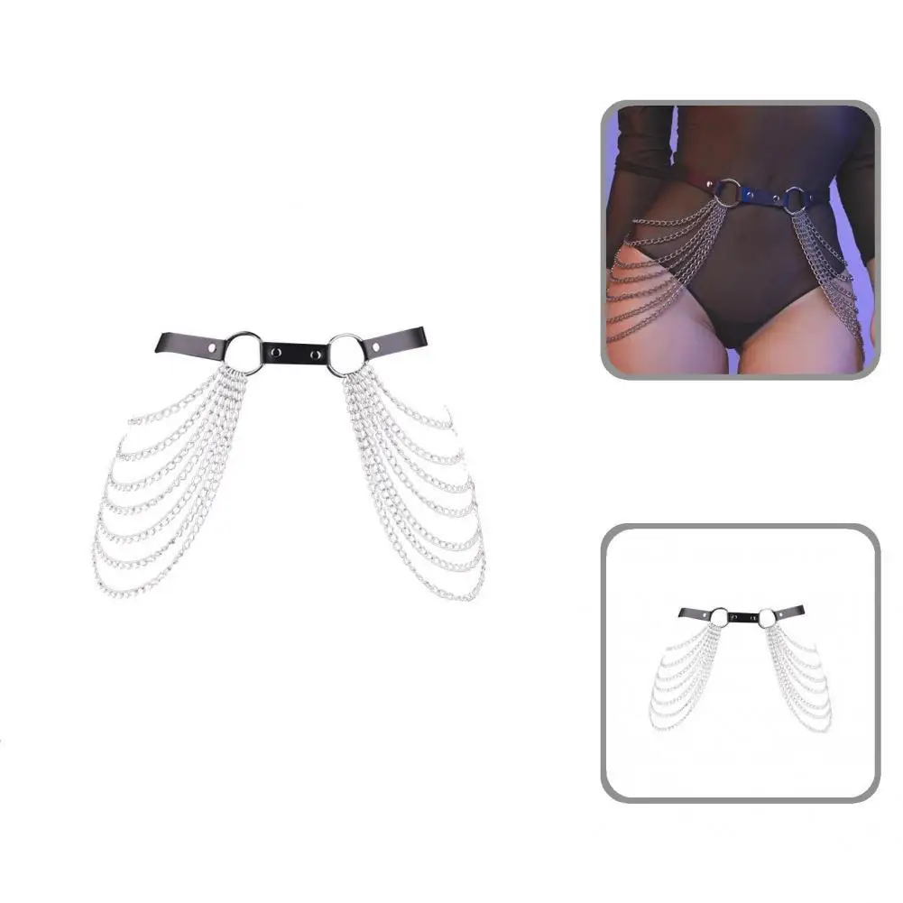 Novel Body Jewelry Durable Practical Decorative Multiple Layer Skirt Jewelry Skirt Chain Waist Chain