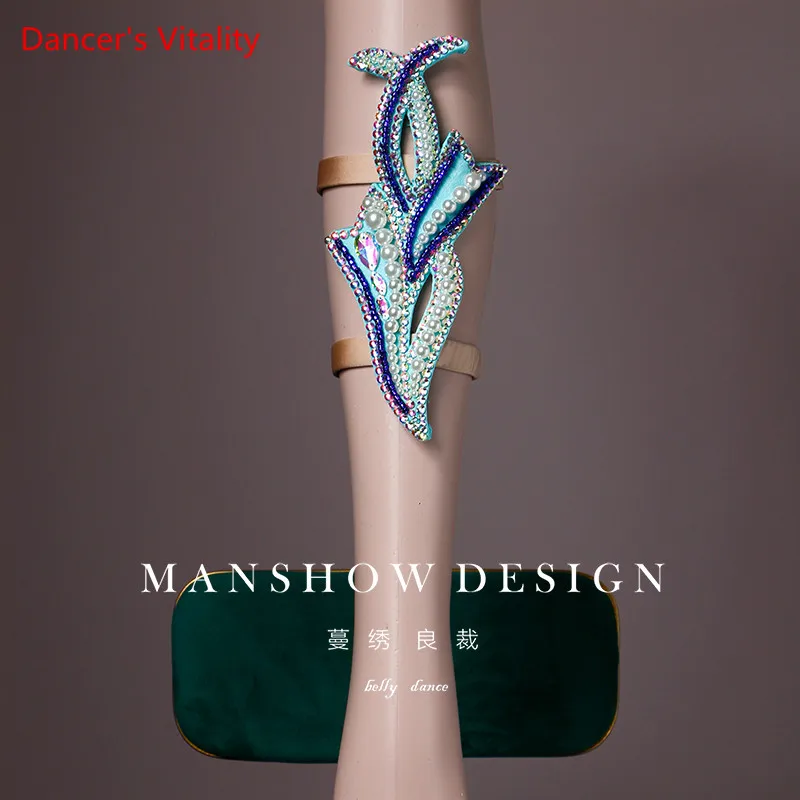 Женское кольцо для танца живота регулируемое ног с бусинами|Танец живота| |