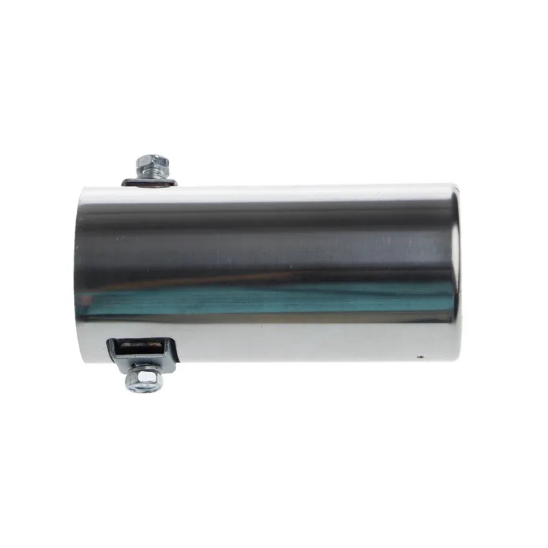 1 шт. универсальный глушитель выхлопной трубы из нержавеющей