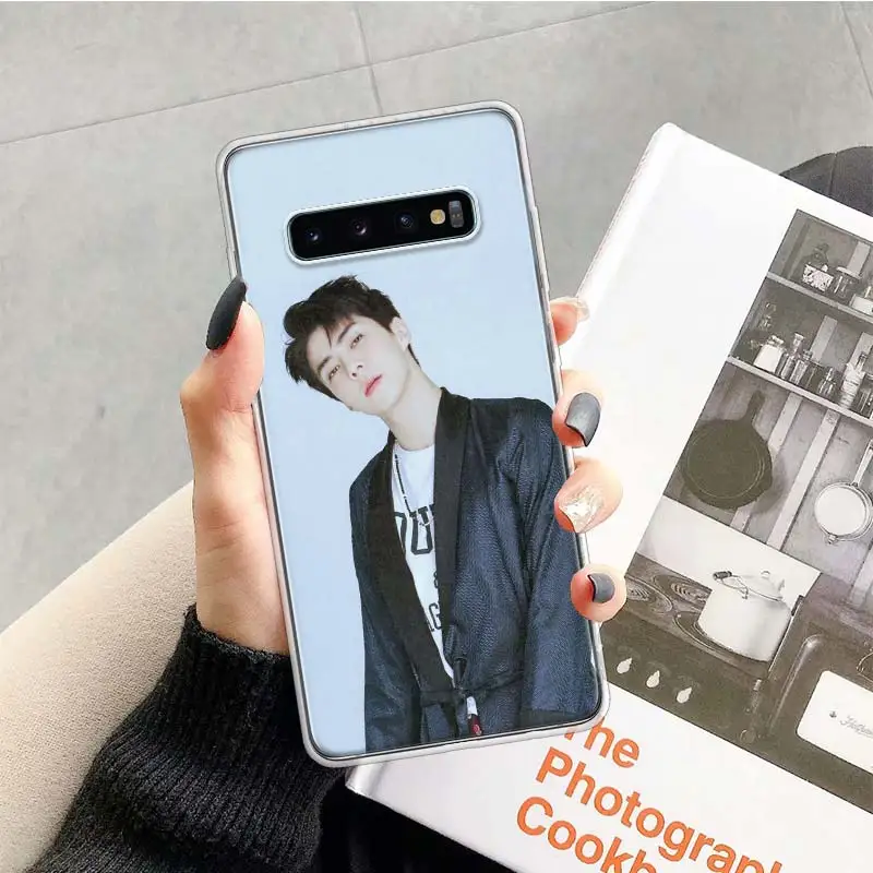 Экзо лежал Kai Chanyeol Sehun чехол для samsung Galaxy A10 A20E A30 A40 A70 M30S A50S A6 A7 A8 A9 плюс мягкий чехол для мобильного телефона чехол Coque