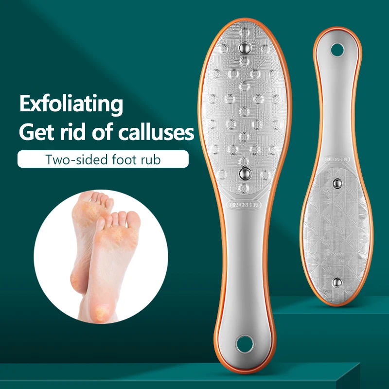

Pedicure Foot Care Tools Foot File Rasps Callus Dead Skin Remover Professional Stainless Steel Double Sides Files