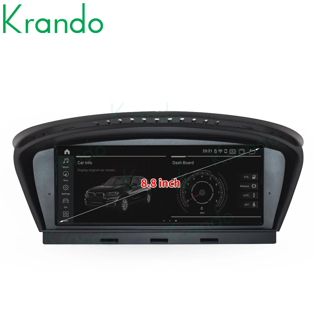 Krando Android Qualcomm 10 0 4G 64G 8 ''Автомобильная Навигация для BMW 5 серии E60/BMW 3 E90 2005 2012 CIC CCC